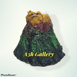 hiasan aquarium gunung Merapi