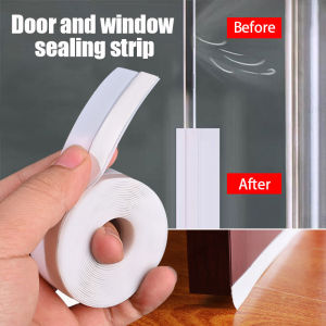 YESPERY Door Seal Strip Silicone Bottom Adhesive Waterproof Window Seal Weatherstrip Windproof Dust Windshield Self Sealing Tape Weather Strip