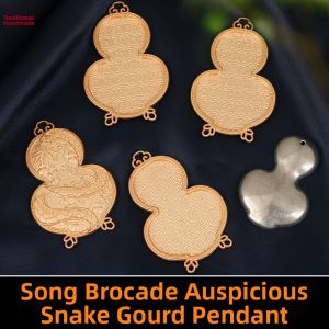 QINGPIN | Silver Amulet Pendant Weaving Jewelry DIY Accessory