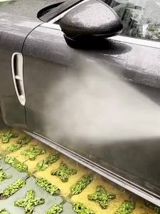 Cordless Pressure Washer Heavy Duty 48v to 168v Optional Portable Power Washer with Rechargeable 6.0ah Battery Max 450psi Battery Powered Pressure Washer with Spray Nozzle for Car Fence Floor Yards Cleaning and Watering