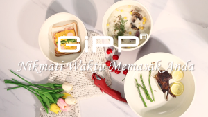 GiPP 5/11 Pcs Set Panci Keramik Anti Lengket Pegangan Lepas Bebas PFOA Untuk Semua Kompor