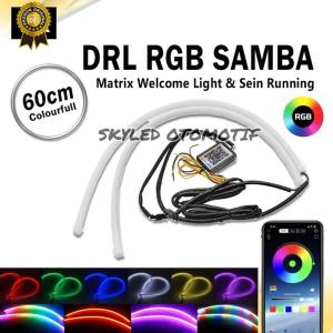 Alis DRL Flexible Matrix RGB & Samba 30cm210 Mode Welcome + Sein Running 12 Volt DC