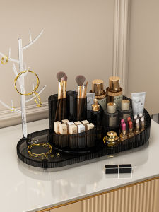 Luxury Rotating Makeup Storage Box Desktop Premium Sensation Skincare Product Organizer Perfume Lipstick Storage Box