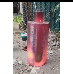 Lò đốt nhớt thải inox 304 kèm quạt gió