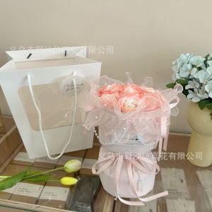 Bó Hoa Hồng Xanh Băng Tan Ngày Lễ Tình Nhân Quà Tặng Sinh Nhật Cho Nữ Búp Bê Hoa Gốm Sứ Sáng Tạo Quà Tặng Du Lịch