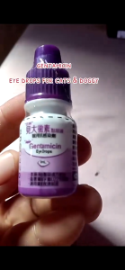 Gentamicin Eye Drops for Pets 5ml Eye Infection Treatment for Dogs Cats Removes Tear Stains and Dirt Pet Eye Care Drops Safe Effective Formula