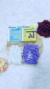 Primes Blood Round Lancet 30g/Flat Lancet 28g (100pcs/box)
