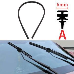 Auto Car All Seasons Windshield Wiper Blades Refills Natural Rubber Strips Wiper Blade Replacement Parts All Types Fit 14- 32