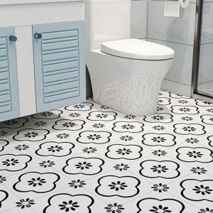 Nhựa PVC Chống Thấm Nước Dán Sàn Nhà Vệ Sinh Chống Trượt Chống Mài Mòn Dễ Dán Trang Trí Hiện Đại Đơn Giản Không Thể Tùy Chỉnh