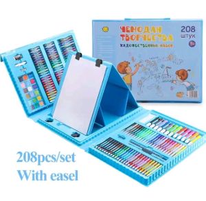 Alat mewarnai anak anak viral Art set 208pcs alat mewarnai terlaris