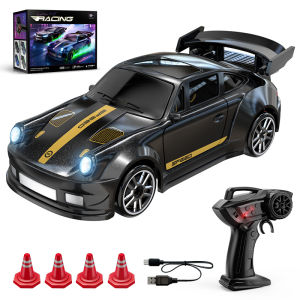 1:64 Mini desktop remote control car rc Professional four-wheel drive drift racing car Electric pocket car Childrens toy