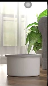 ชุดถังถูพื้นแบบถังเดี่ยวแยกน้ำเสีย ถังถูพื้นแบบกลม พร้อมผ้า2พื้น พร้อมส่ง