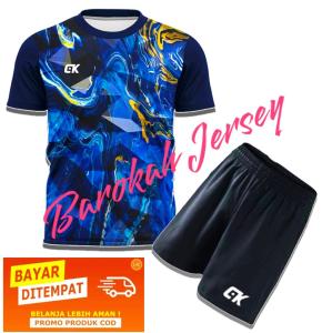 COD 1 SET JERSEY BOLA FUTSAL BADMINTON VOLLY PRIA WANITA FULL PRINTING SIZE M L XL
