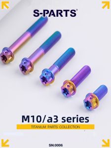 s-parts | Ốc Vít Hợp Kim Titan Cường Độ Cao M10*1.5