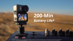 DJI Osmo Nano Ultra-Light Magnetic Mounting 1/1.3" Sensor 4K 60fps 143 View IPX4 Splash-Proof