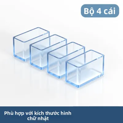 Nắp Chân Ghế Bảo Vệ Chống Trượt Chống Va Đập Chống Xước Giảm Ồn 4 Cái