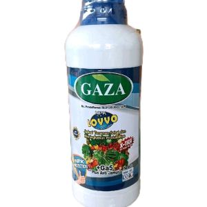 NPK PREMIUM GAZA LOVVO 1 Liter percepat pertumbuhan akar batang daun bunga buah jadikan tanaman lebih hijau subur anakan banyak lebih rimbun lebih lebat bunganya dan naik tonasi panennya