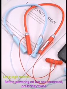 Gotrays Wireless Headset Neckband Sport Bluetooth Earphone Magnetic Sound Music Stereo Bass