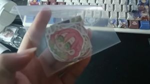 Kimetsu no Yaiba - Set 10/15 Kanroji Mitsuri anime/manga Demon Slayer: Kimetsu no Yaiba hình dán trang trí chống nước