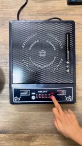 Bếp từ đơn đa năng SOKANY SK-07046 công suất 2200W cực kì tiết kiệm với 5 chế độ nấu  phím bấm cơ tích hợp tính năng tự ngắt an toàn (BẢO HÀNH 12 THÁNG)