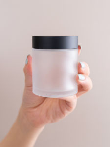 Hộp Đựng Kem Dưỡng Da Bằng Thủy Tinh Dung Tích Lớn 100g Hộp Đựng Mặt Nạ Rỗng Cao Cấp Màu Trắng Chống Ánh Sáng Hộp Đựng Kem Trang Điểm