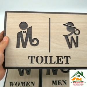 Bảng Số Nhà Đẹp Bảng Số Nhà Bằng Gỗ 2 LớpBảng Số Căn Hộ Chung Cư.Có Sẵn Keo Dán - Cắt Khắc Nội Dung Theo Yêu Cầu