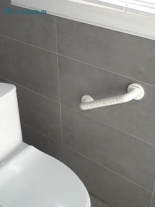 Adjustable Stainless Steel Bathroom Safety Grab Bar - Anti-Slip Toilet Handrail for Elderly & Disabled ADA Compliant Shower Rail