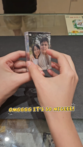 【SG Ready Stock】2R Acrylic Magnetic Dual Side Photo Frame High Clarity  Home Decoration Personalised Gift