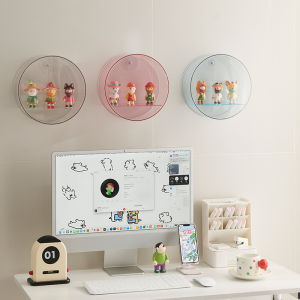 Blind Box Storage Display Stand Pop Mart Storage Box Display Wall-Mounted Photo Frame Acrylic Transparent Hand Cabinet