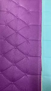 RW Wallpaper Stiker 3D Foam Headboard Dinding Busa Wall Foam Dinding Head Sticker