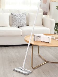 360°Mop Household Hands-Free Disposable Wipes Mop Floor Cleaning Dry Towel Mop Can Be Replaced Change Cloth Mop