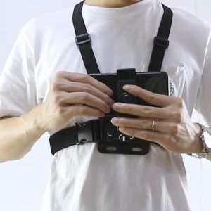 Chest Harness Belt Strap Holder 6 in 1 for Smartphone & GoPro Untuk Video Moto Vlog Memasak Mancing Mania Hiking  Etc