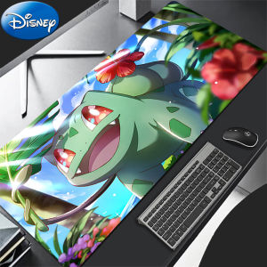 90x40cm Mouse Pad Anime Pokemon Bulbasaur Non Slip Durable Gaming Desk Mat PC Computer Keyboard Pad HD Print Extended Mousepad