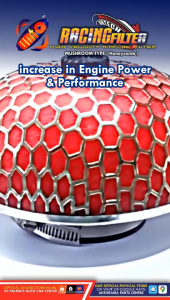 UNIQ Fuel Saver ARF Airtech Racing Filter HIGH VELOCITY AIRFLOW FILTER - Mushroom Type ( Honeycomb )