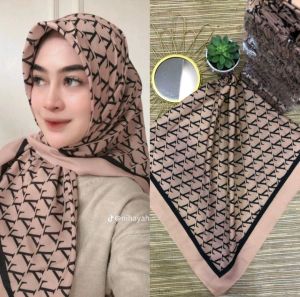 HIJAB SEGIEMPAT KERUDUNG KEKINIAN HIJAB PRINTING premium segiempat motif hijab motif segiempat polos