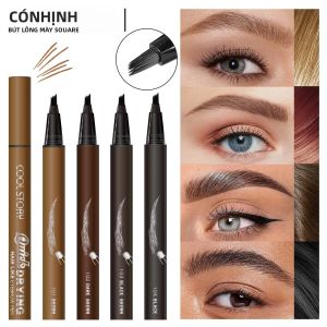 COOL STORY 5 Màu Bút Chì Kẻ Lông Mày Dạng Lỏng Hình Dạng Tự Nhiên Lông Mày Hoang Dã Lâu Dài Nhanh Khô Chống Thấm Nước Chống Mồ Hôi 0.6Ml