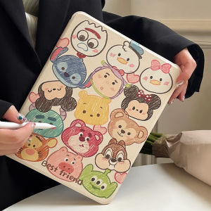 CrashStar Casing Tablet หนังฝาพับหมุนได้ ° 360เส้นขยุกขยิกสำหรับ iPad Mini 6 iPad 9.7 5th 6th Air 3 4 5 iPad Air 13นิ้ว11 2025 10.2 7 8 9 10 Gen iPad Pro 11 12.9นิ้ว2022 2021เคส iPad 2020โปร่งใสกันกระแทกมีที่วางแบบหมุนได้