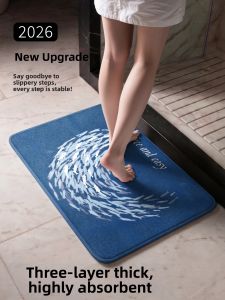 YK MORE | Anti-slip Water Absorbing Bathroom Rug