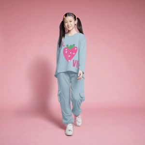 Little pineapple setelan top Neena kargo cargo anak perempuan 10-15Y