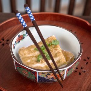 Mino Yaki | Anti-mold Heat-resistant Anti-slip Wooden Chopsticks Set 5 Pairs