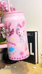 กระบอกน้ำ กระบอกน้ำเก็บความเย็น ลายการ์ตูน แก้วเก็บความเย็น ขวดน้ำพกพา 1500ml สแตนเลส304 MB-1500