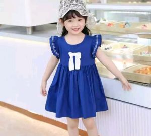 DRESS ANAK BAJU SANTAI ANAK 1-5 TAHUN DAILY DRESS  DRESS PITA RENDA ANAK 1-5 TAHUN DRESS KOREA STYLE ATASAN ANAK PAKAIAN DRESS BAJU DRESS ANAK