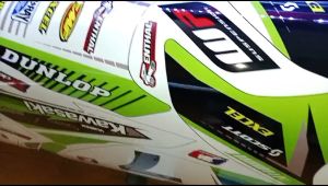 Decal Stiker KX 250 Old 2006 - 2008 Hijau Full Body Bebas Reques