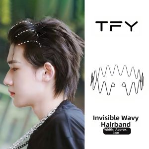 TFY | Invisible Fashionable High-End Headband for Men and Women with Bangs Decoration