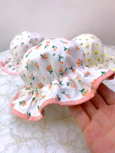 Kids Sun Hat Baby Bucket Hat Baby Girls Infant Caps Children Hat Summer Hats For Baby UV Protection