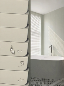 MENG Z·C | Light-blocking and UV Protection Easy Install No Drill Curtains Waterproof Blinds