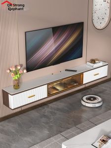 QIANGXIANG | Modern Minimalist Floating TV Cabinet Wall Mounted