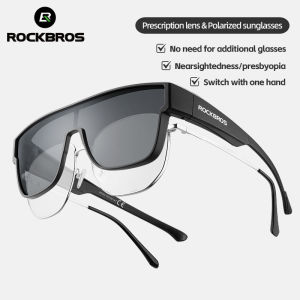 ROCKBROS Polarized Sunglasses Ultralight Anti-UV Cycling Sunglasses Sun Protection Universal Glasses for Driving Fishing Hiking Outdoor Sports