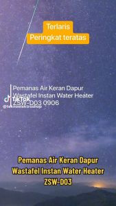 COD keran kran Pemanas Air otomatis listrik Wastafel Dapur Toilet kamar mandi panas dan dingin ZSW-D