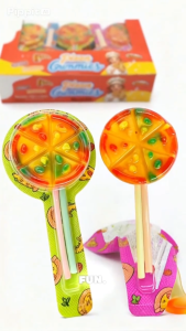 Pizza Gummies Candy 30pcs | Chewy Sweet & Sour Pizza Shape Gummy Candy Fun Sharing Pack Snack Fruit Flavored Soft Jelly Sweets Colorful Party Treat for Kids & Adults V8optimal